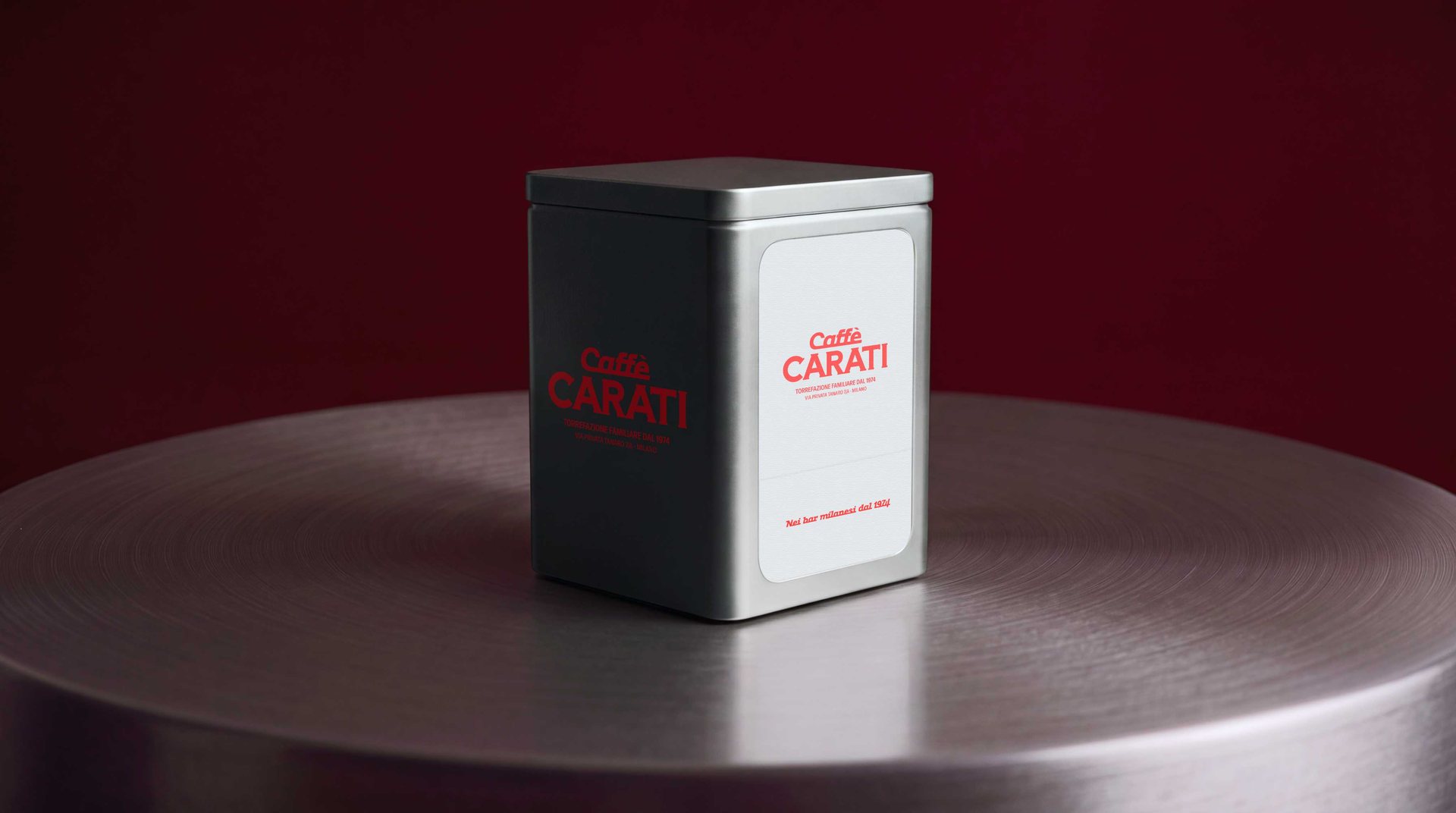 Il porta tovaglioli in latta Caffè Carati